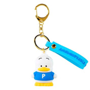 Enesco Sanrio Mascot 3D Keychains: Hanamaruobake,  Pompompurin, Kuromi, Pochacco, Batzu Maru, Keroppi, Tuxedo Sam, Gudetama, Hello Kitty, My Melody, Kuromi, Cinnamoroll, My Piano, Pekkle Pekkle Kawaii Gifts 4550337182499