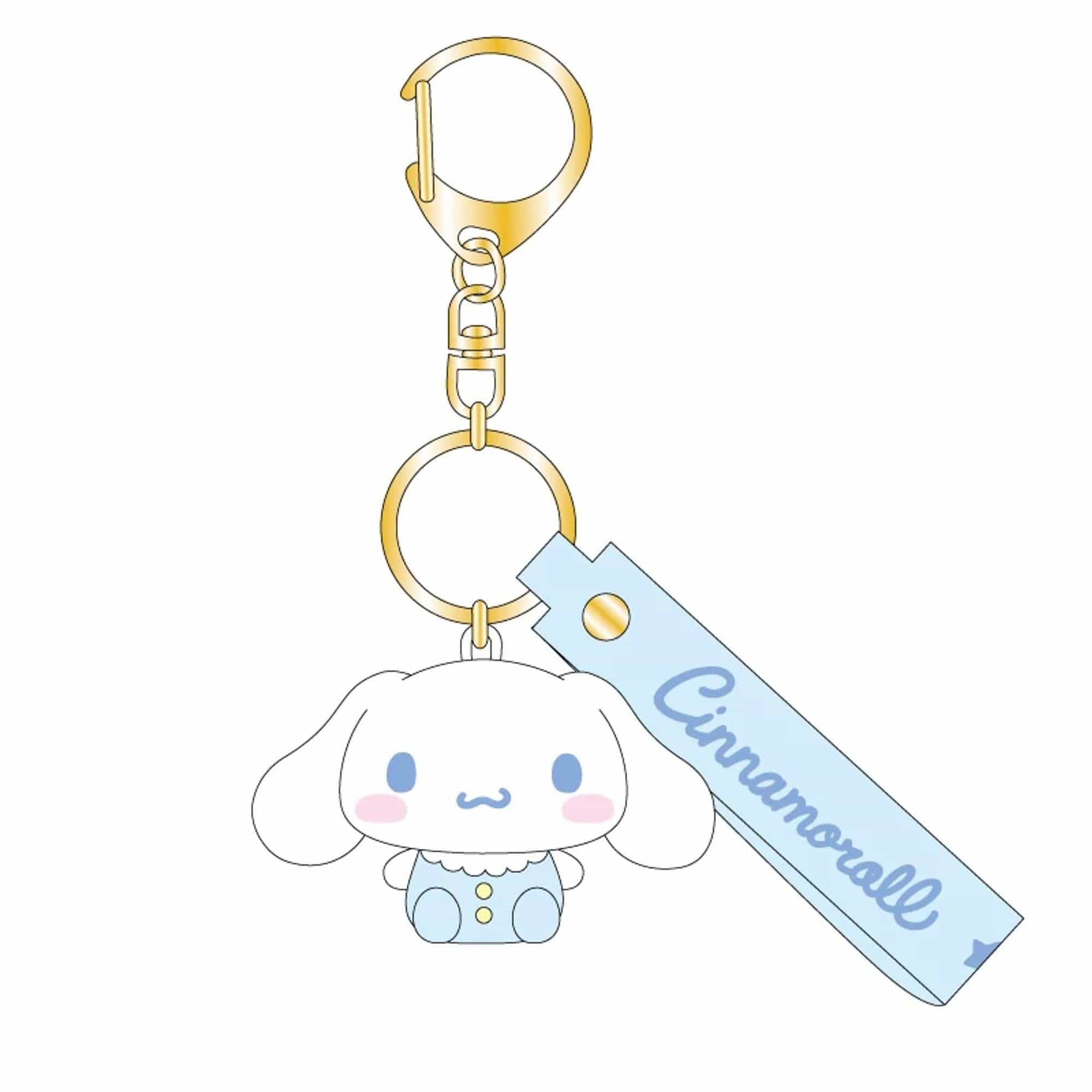 Enesco Sanrio Mascot Keyrings: Hello Kitty, My Melody, Kuromi, Cinnamoroll Cinnamoroll Kawaii Gifts