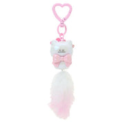 Enesco Sanrio Milky Kitten Furry Tail All Stars Charm Key Rings (KT, MM, KU, MP, CN) Kawaii Gifts