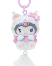 Enesco Sanrio Milky Kitten Furry Tail All Stars Charm Key Rings (KT, MM, KU, MP, CN) Kawaii Gifts