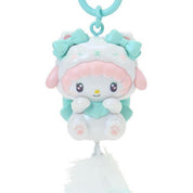 Enesco Sanrio Milky Kitten Furry Tail All Stars Charm Key Rings (KT, MM, KU, MP, CN) Kawaii Gifts