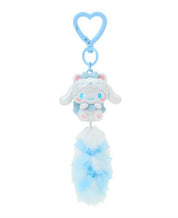 Enesco Sanrio Milky Kitten Furry Tail All Stars Charm Key Rings (KT, MM, KU, MP, CN) Cinnamoroll Kawaii Gifts 4550624684958