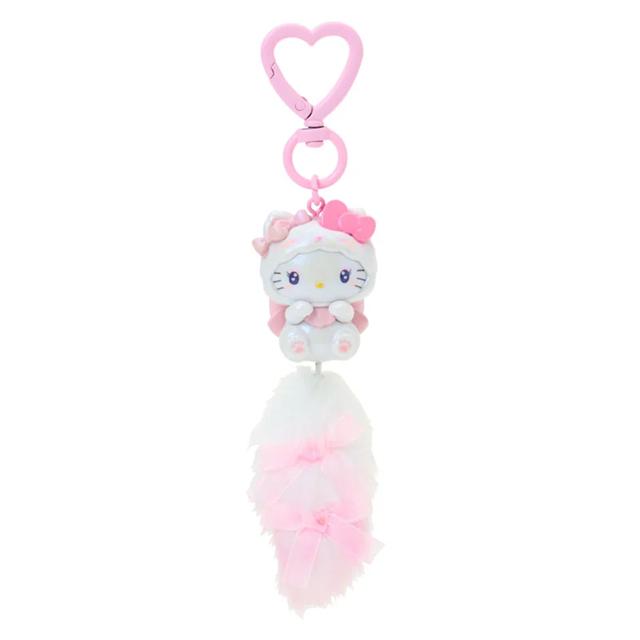 Enesco Sanrio Milky Kitten Furry Tail All Stars Charm Key Rings (KT, MM, KU, MP, CN) Hello Kitty Kawaii Gifts 4550624684545