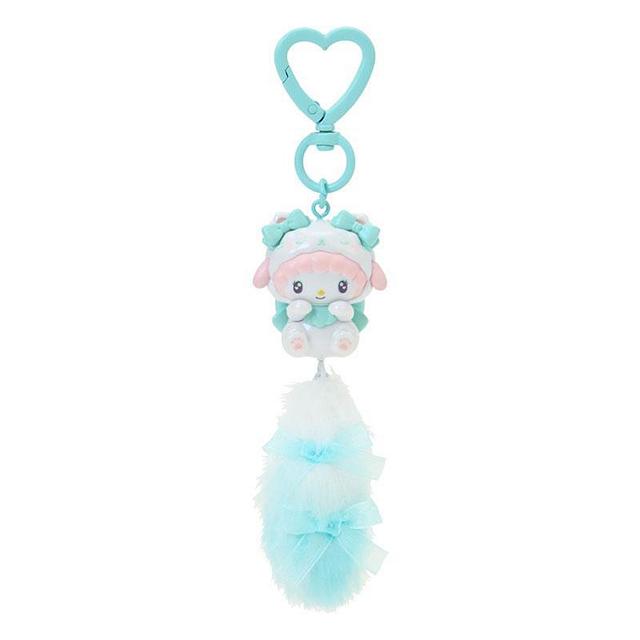 Enesco Sanrio Milky Kitten Furry Tail All Stars Charm Key Rings (KT, MM, KU, MP, CN) My Piano Kawaii Gifts 4550624685214