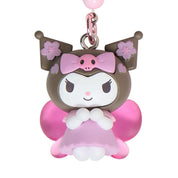 Enesco Sanrio Sakura Beaded Cherry Blossom All Stars Charm Key Rings (KT, MM, KU, MP) Kuromi Kawaii Gifts 4550624661737