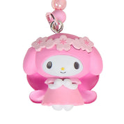 Enesco Sanrio Sakura Beaded Cherry Blossom All Stars Charm Key Rings (KT, MM, KU, MP) My Melody Kawaii Gifts 4550624661669