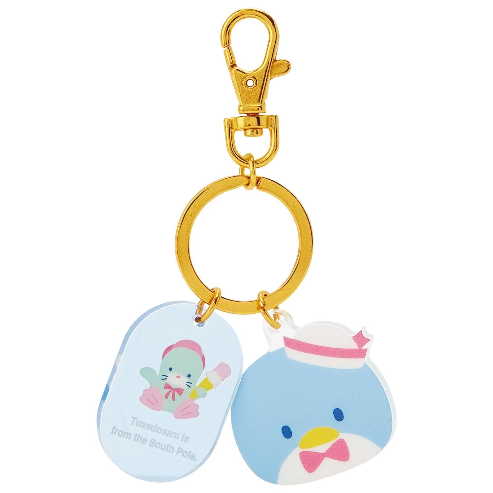 Enesco Sanrio Sweet Faces Acrylic Key Rings Kawaii Gifts