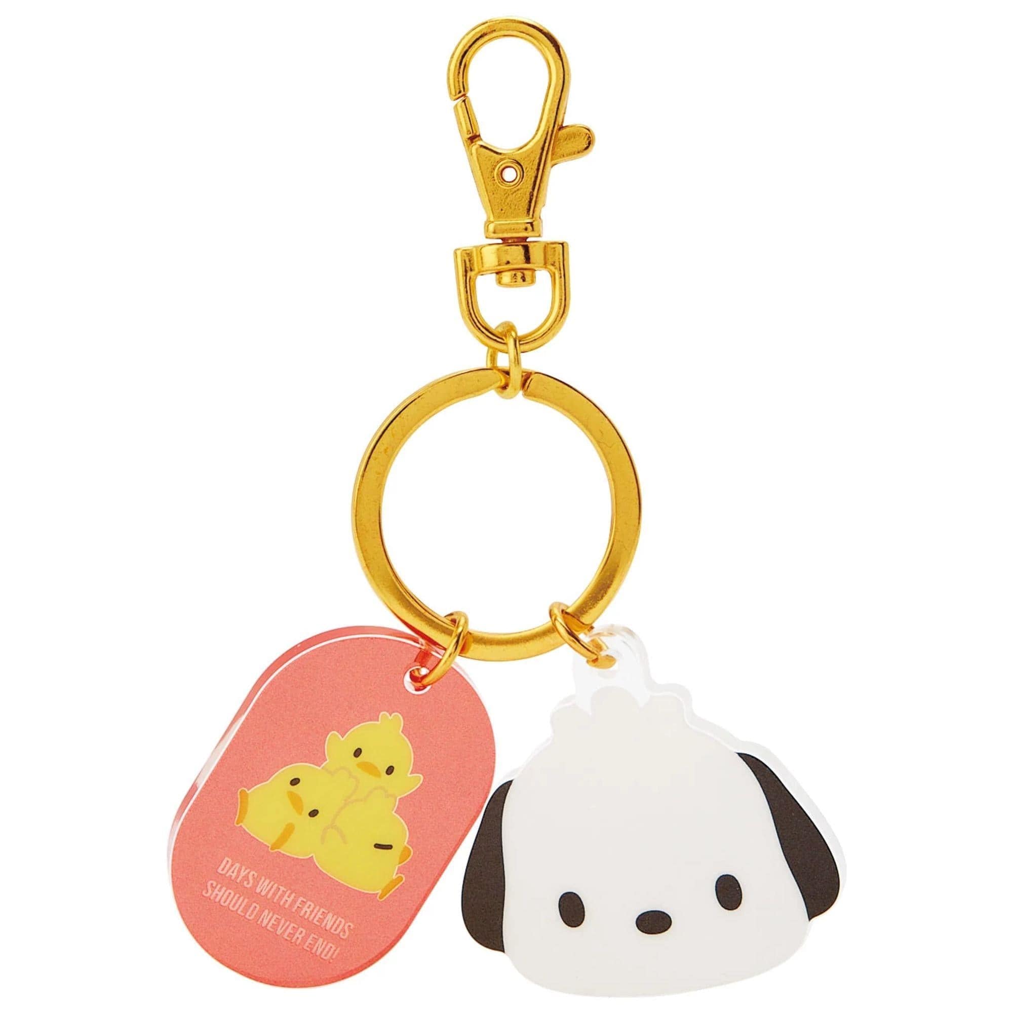Enesco Sanrio Sweet Faces Acrylic Key Rings Kawaii Gifts