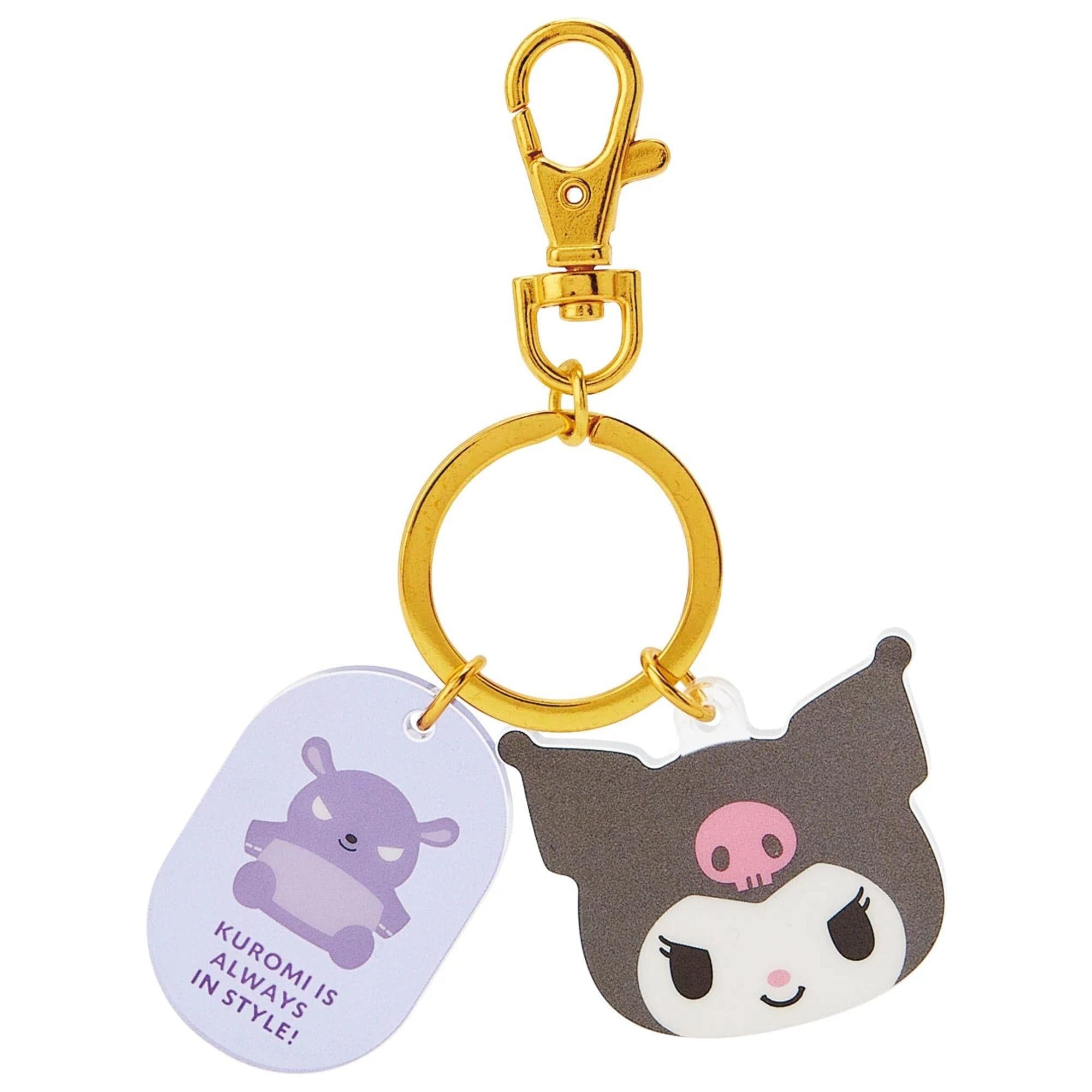 Enesco Sanrio Sweet Faces Acrylic Key Rings Kawaii Gifts