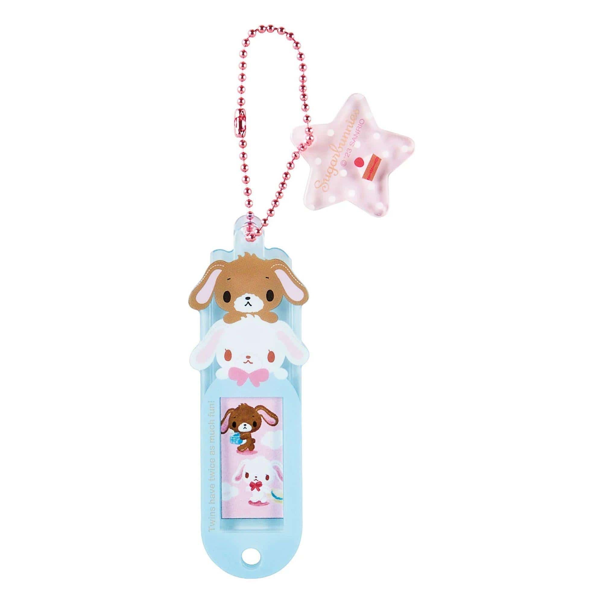 Enesco Sanrio Sweet Faces Acrylic Tags Keychains Kawaii Gifts