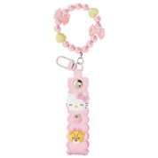 Enesco Sanrio Sweet Smile Starry Bead Keychains Kawaii Gifts