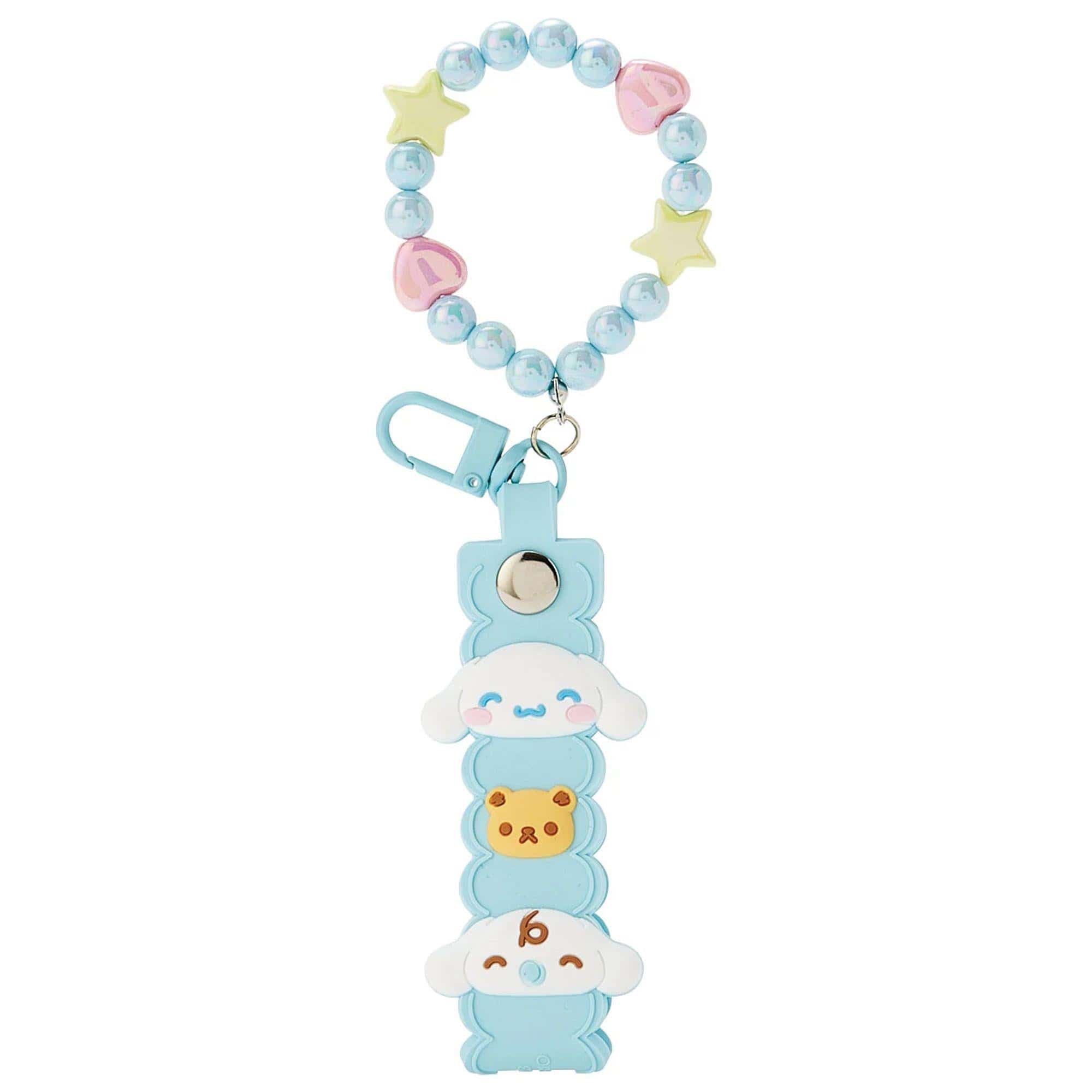 Enesco Sanrio Sweet Smile Starry Bead Keychains Kawaii Gifts