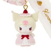 Enesco Sanrio Whip Cream Strawberry Cake Charm Key Rings (HK, MM, CN, KU) Kuromi Kawaii Gifts 4550624284295