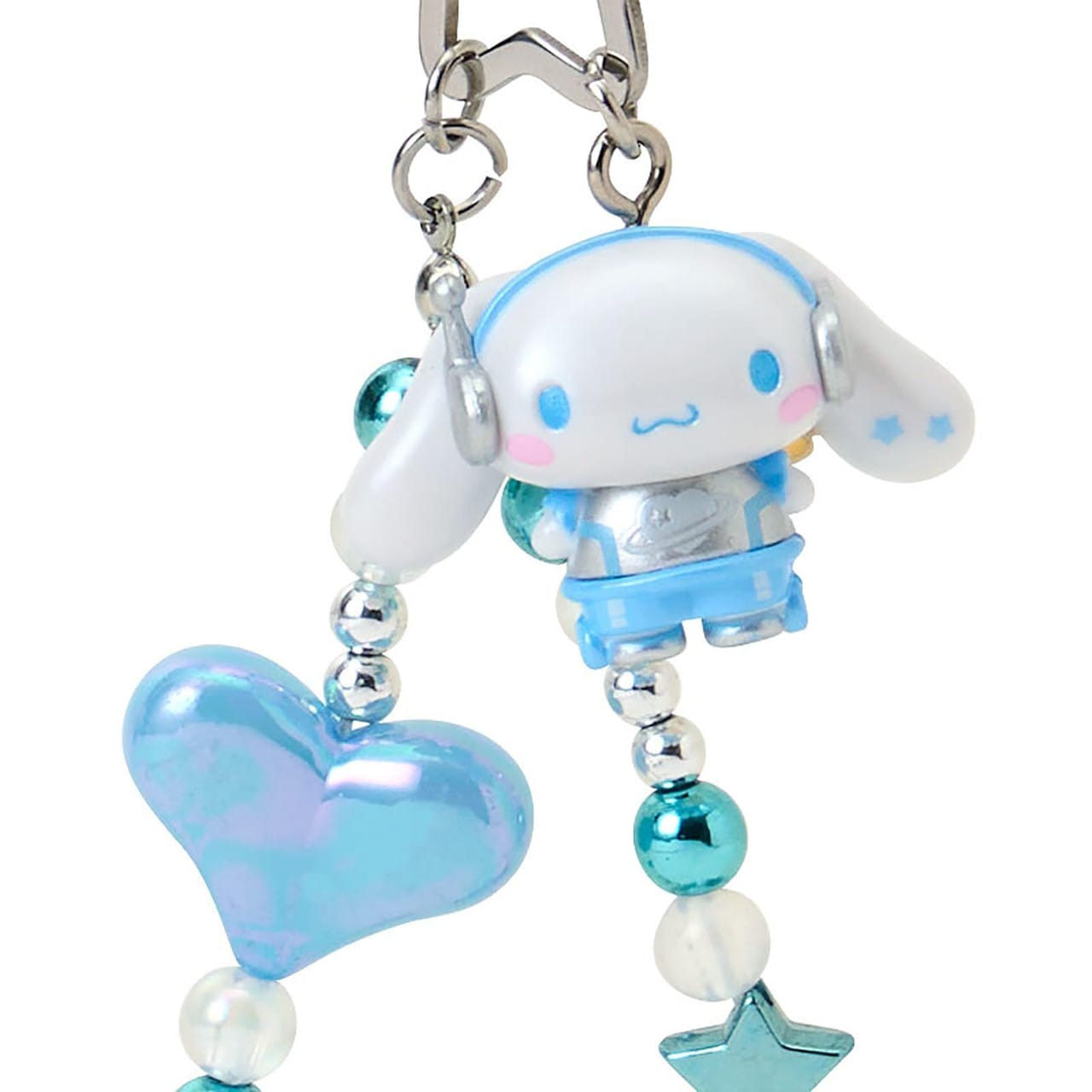 Enesco Starry Astronut Cinnamoroll Tokimeki Pop Beads Key Ring Bag Charm Kawaii Gifts 4550624602259