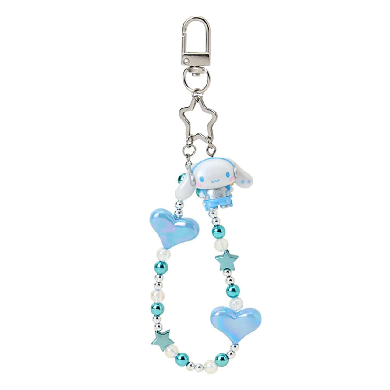 Enesco Starry Astronut Cinnamoroll Tokimeki Pop Beads Key Ring Bag Charm Kawaii Gifts 4550624602259