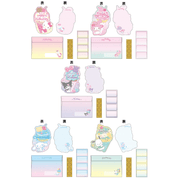 Enesco Ice Cream Sanrio Friends Letter Sets With Seal Stickers Kawaii Gifts
