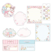 Enesco Sanrio Friends Die-Cut Letter Sets With Seal Stickers Kawaii Gifts