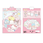 Enesco Sanrio Friends Die-Cut Letter Sets With Seal Stickers Character Mix Kawaii Gifts 4550337493946