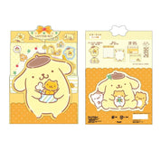 Enesco Sanrio Friends Die-Cut Letter Sets With Seal Stickers Pompompurin Kawaii Gifts 4550337493892