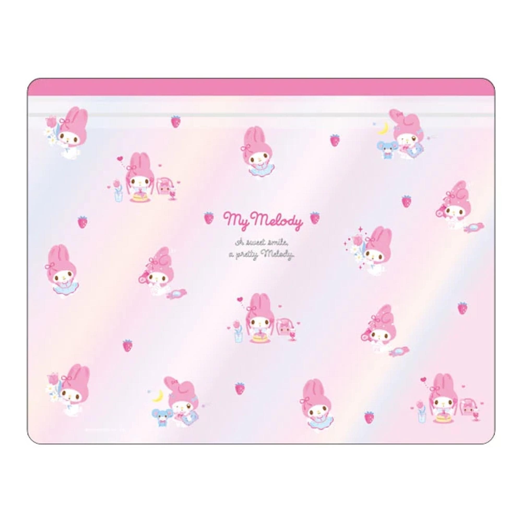 Enesco Sanrio Friends Hologram Zipper Bags Kawaii Gifts