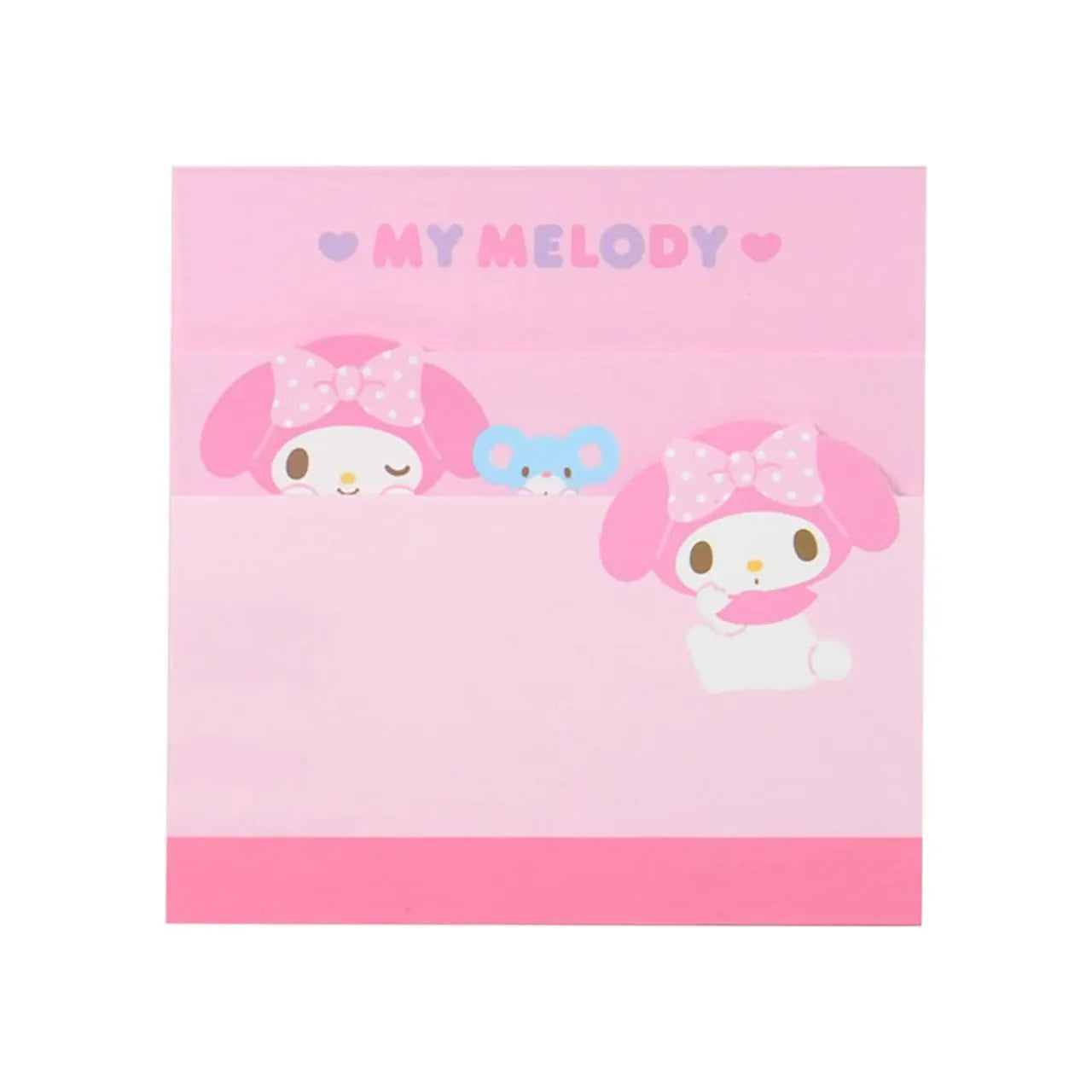 Enesco Sanrio 3-Tier Memo Pads (6 to Choose From) My Melody Kawaii Gifts 4550624646178
