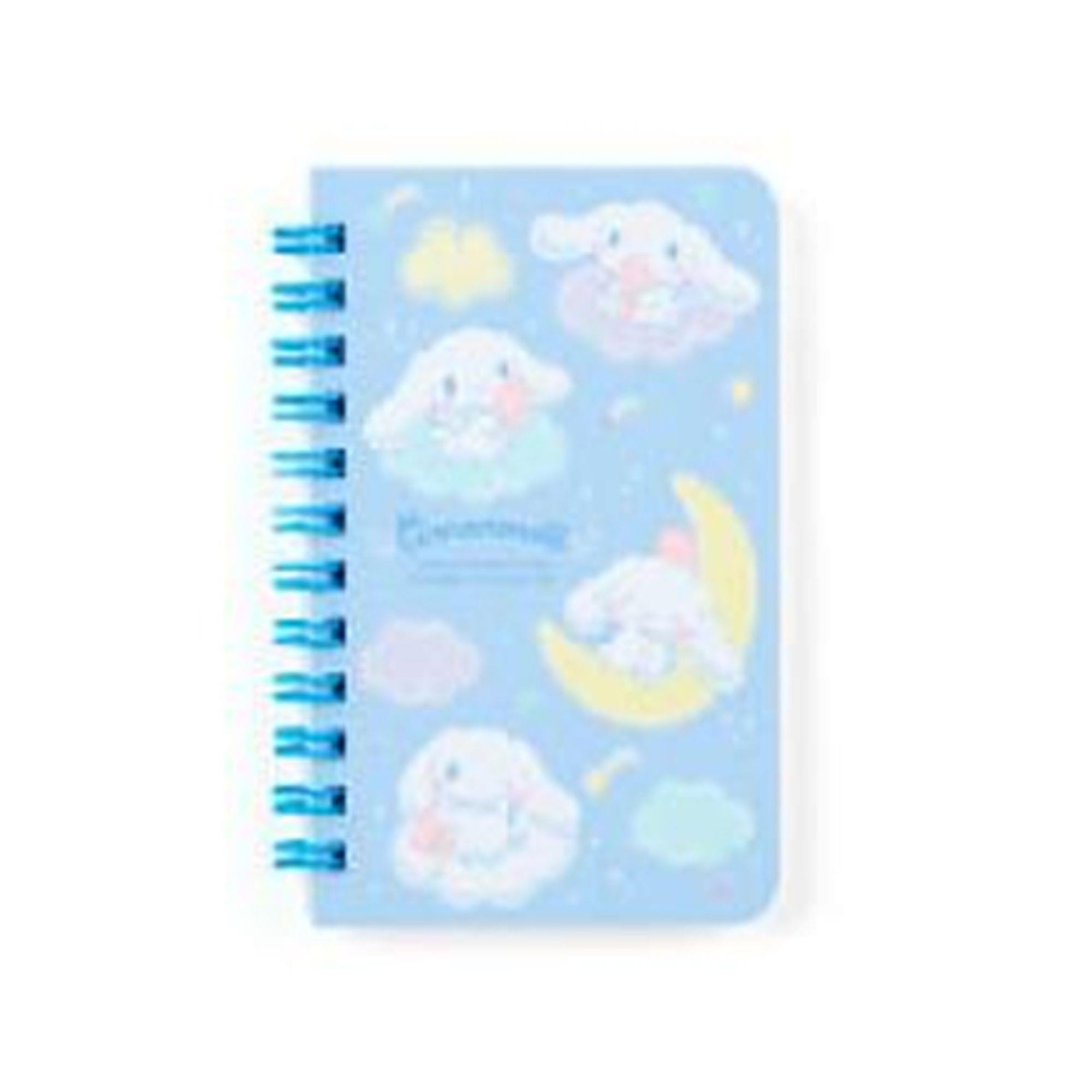 Enesco Sanrio Friends Ruled Pocket Notebooks: Pompompurin, My Melody, Cinnamoroll, Kuromi, Character Mix Cinnamoroll Kawaii Gifts 4550337066966