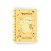 Enesco Sanrio Friends Ruled Pocket Notebooks: Pompompurin, My Melody, Cinnamoroll, Kuromi, Character Mix Kawaii Gifts