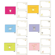 Enesco Sanrio Greeting Message Memo Pads Kawaii Gifts