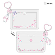 Enesco Sanrio Academy Sparkle Club Card Holders: Hello Kitty, My Melody, Cinnamoroll, Kuromi Kawaii Gifts