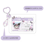 Enesco Sanrio Academy Sparkle Club Card Holders: Hello Kitty, My Melody, Cinnamoroll, Kuromi Kuromi Kawaii Gifts 4550337492284