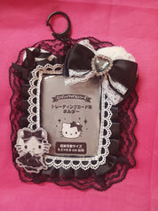 Enesco Sanrio Lolita Dreamy Black Ribbon ID & Photo Card Holders Kawaii Gifts