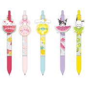 Enesco Fruity Sanrio Friends Ballpoint Pens Kawaii Gifts