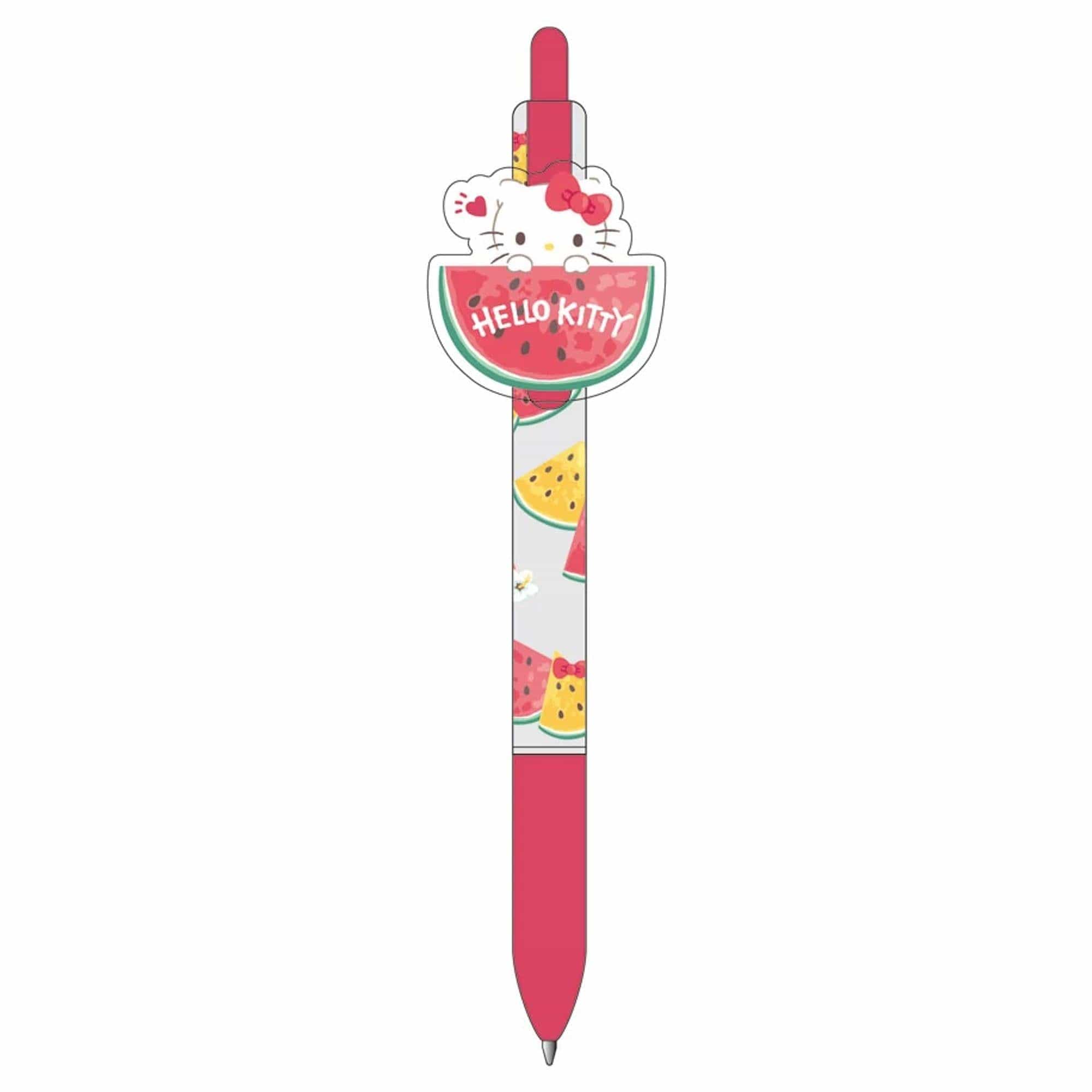Enesco Fruity Sanrio Friends Ballpoint Pens Hello Kitty Kawaii Gifts