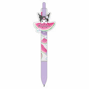 Enesco Fruity Sanrio Friends Ballpoint Pens Kuromi Kawaii Gifts