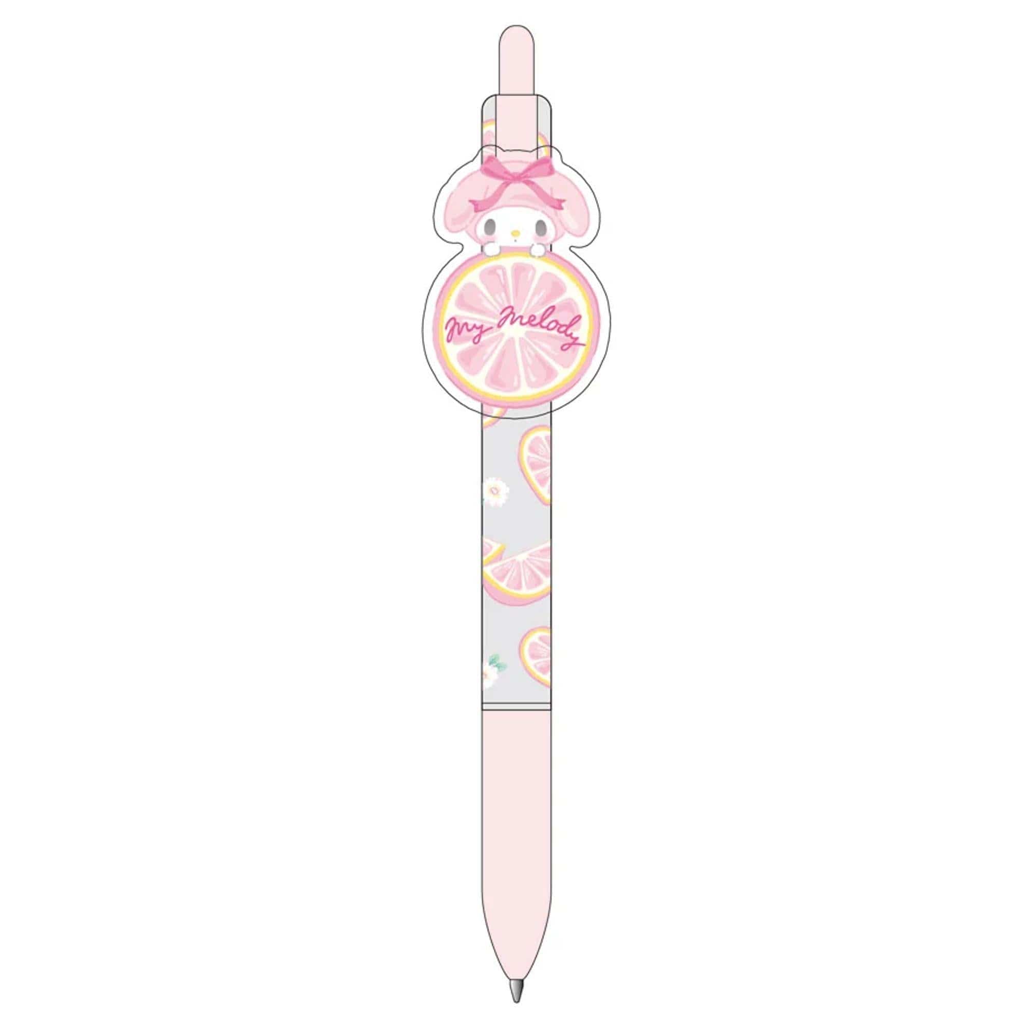 Enesco Fruity Sanrio Friends Ballpoint Pens My Melody Kawaii Gifts
