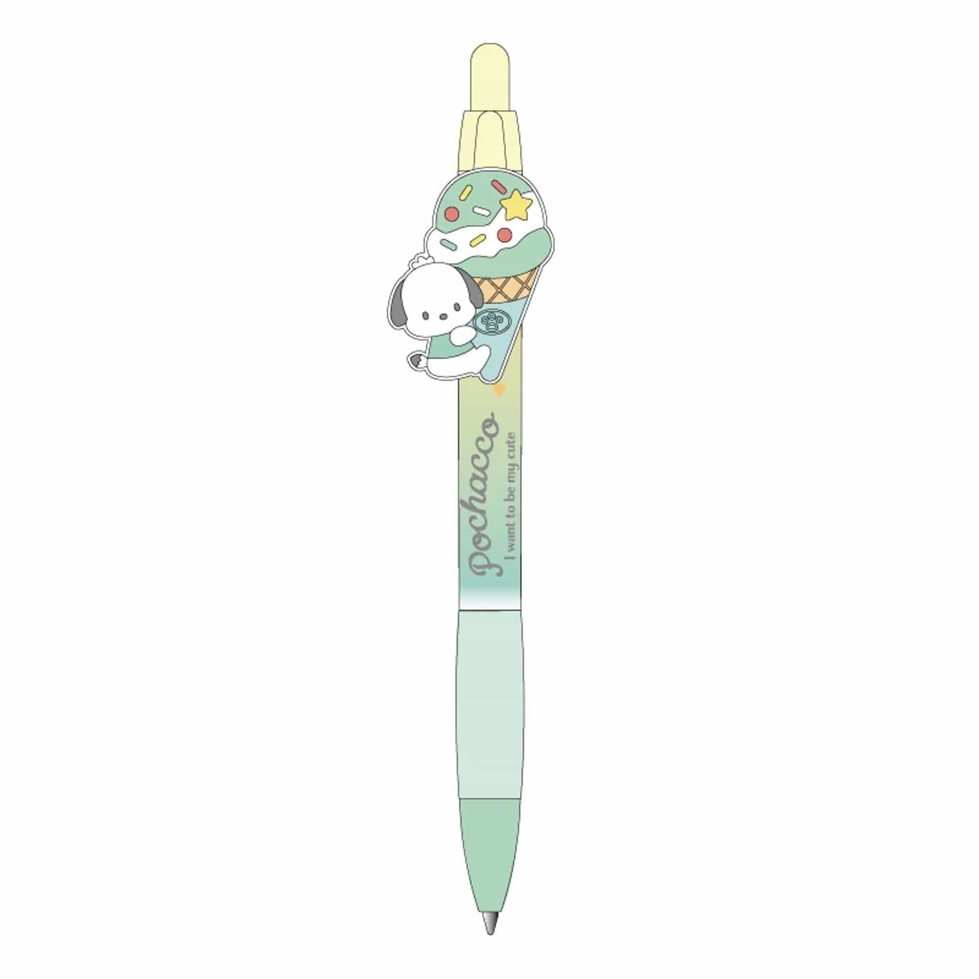 Enesco Ice Cream Sanrio Friends Ballpoint Pens Pochacco Kawaii Gifts 4550337420652