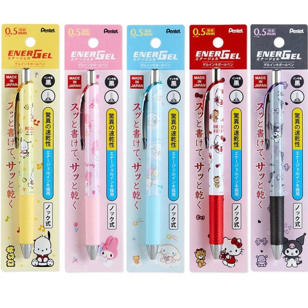 Enesco Sanrio Cuties Energel Pens Kawaii Gifts