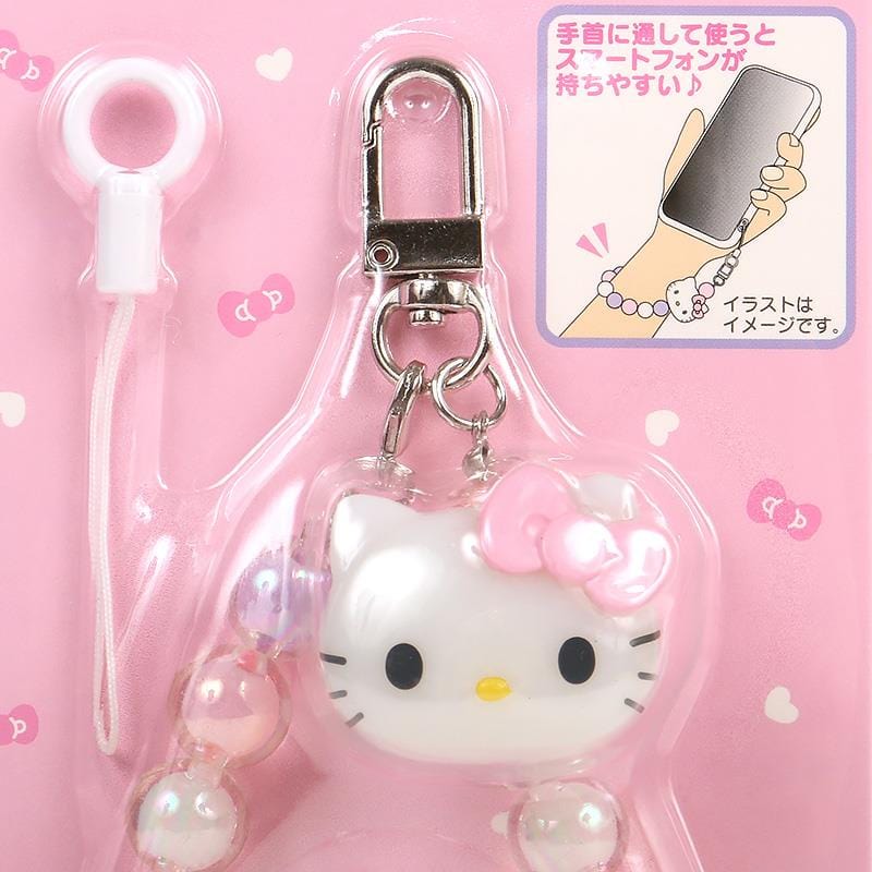 Enesco Sanrio All Stars Smartphone Pearly Beaded Hand Straps (5 to choose from) Hello Kitty Kawaii Gifts 4550624927338