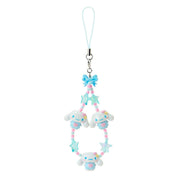 Enesco Sanrio Tokimeki Pop Beads All Stars Phone Charms with Straps Cinnamoroll Kawaii Gifts 4550624767217