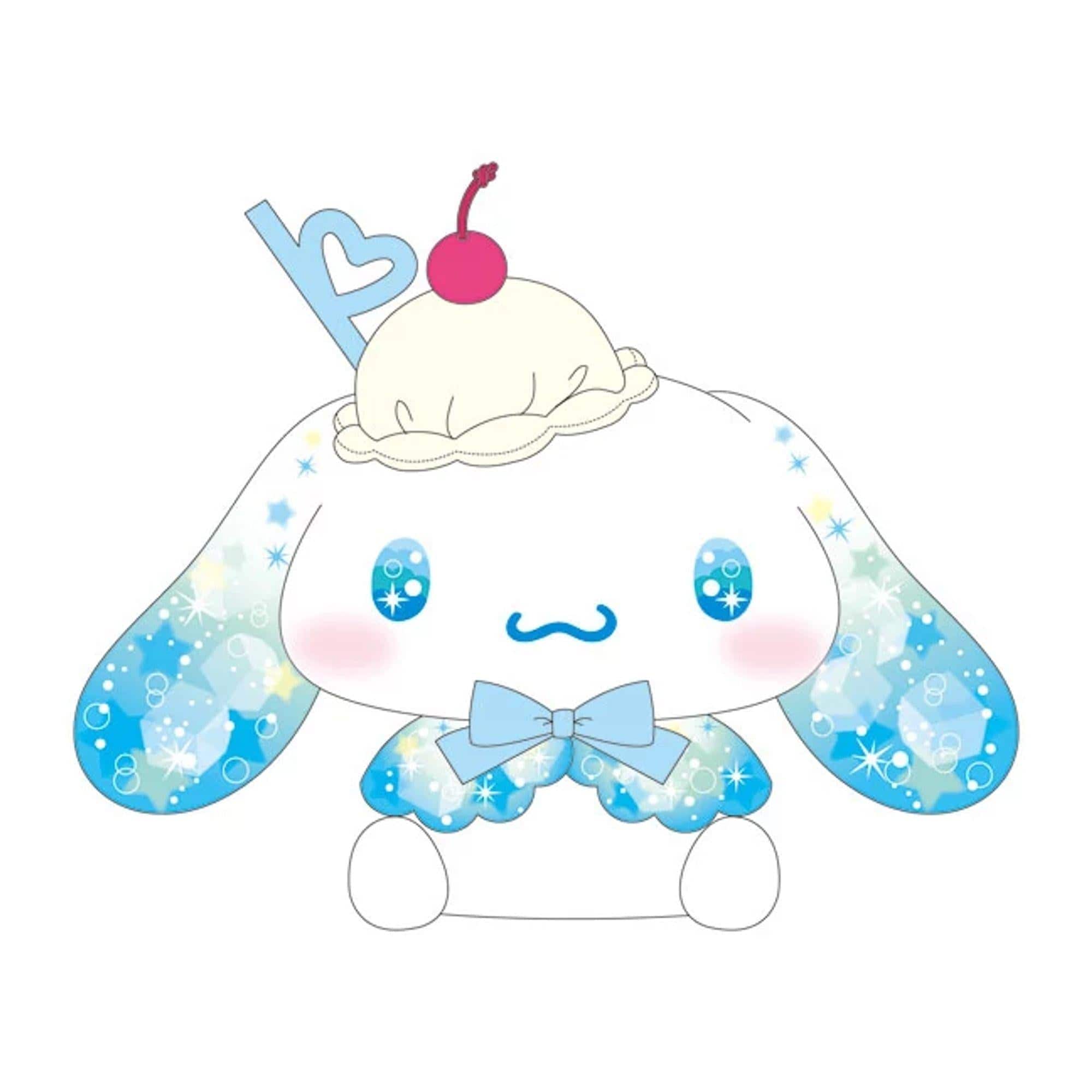 Enesco Sanrio Soda Floats Plushies: Kuromi, My Melody, Cinnamoroll, Hello Kitty Cinnamoroll Kawaii Gifts 4550337139271