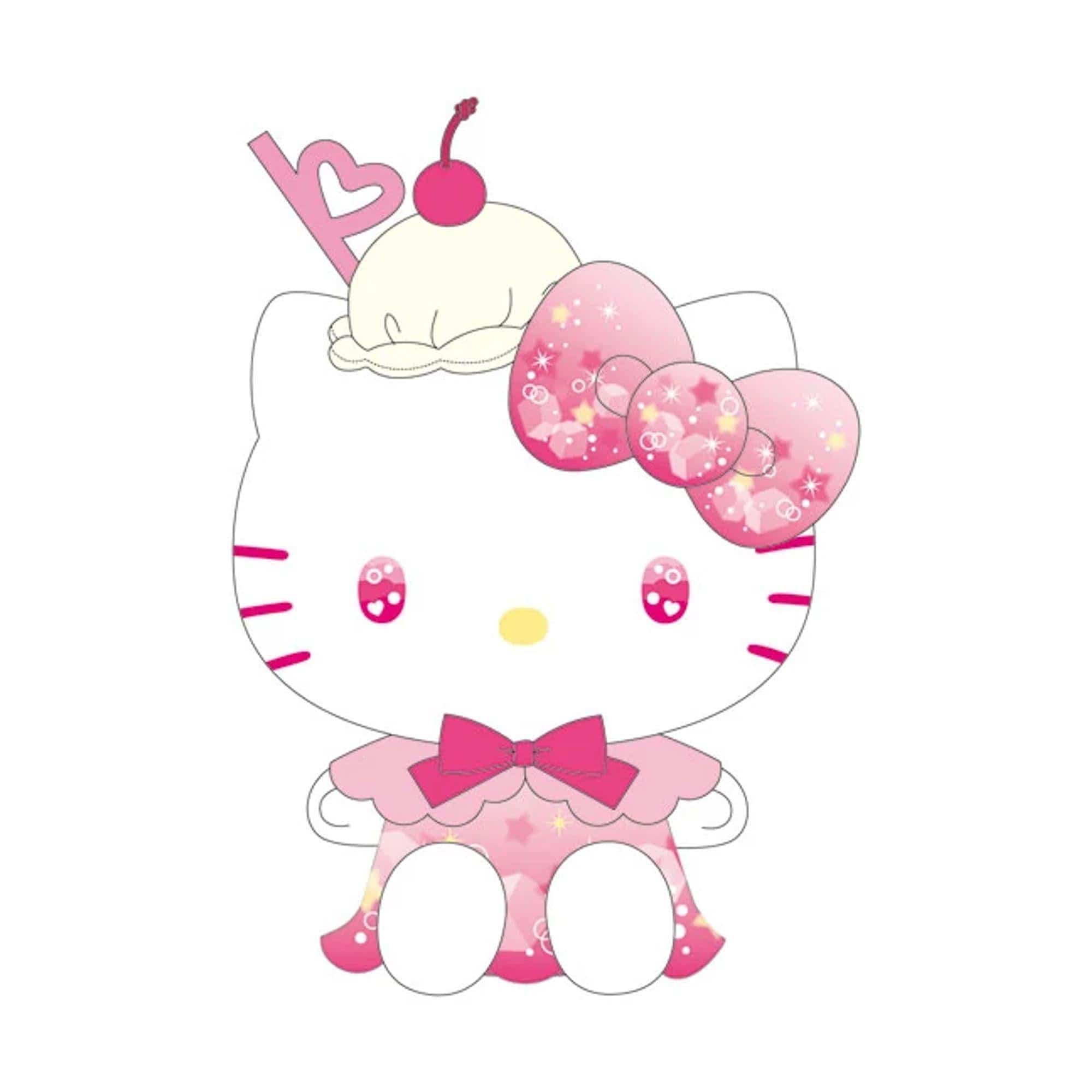 Enesco Sanrio Soda Floats Plushies: Kuromi, My Melody, Cinnamoroll, Hello Kitty Hello Kitty Kawaii Gifts 4550337139240