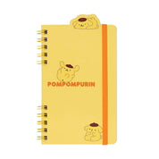 Enesco Sanrio All Stars Pocket Notebooks with Elastic Bands: Pompompurin, Cinnamoroll, Hello Kitty Pompompurin Kawaii Gifts 4550624598583