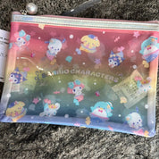 Enesco Sanrio Mermaid Friends Pouches Flat Pouch Kawaii Gifts 4550337181881