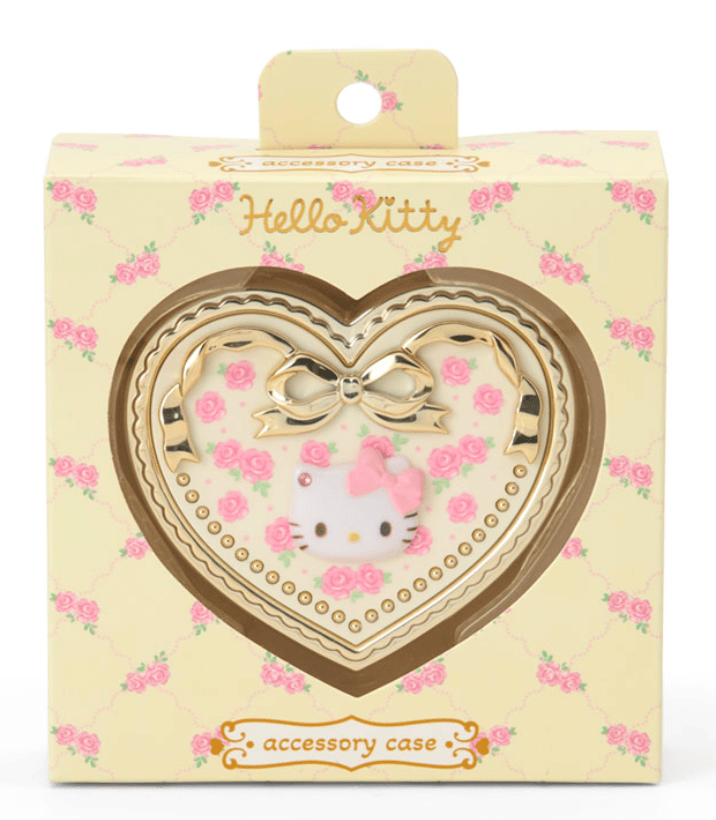 Sanrio All Stars Heart-Shaped Compact Mirror Accessory Case (HK Sanrio All Stars Heart-Shaped Compact Mirror Accessory Case (HK