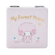 Enesco Sanrio Compact Mirrors: Hello Kitty, My Melody, Little Twin Stars, Pompompurin, Cinnamoroll, Kuromi, Pochacco My Sweet Piano Kawaii Gifts 4550337330227