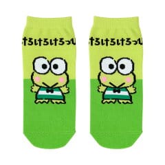 Enesco Sanrio Color Block Adult Socks (CN, KU, PC, KR) Keroppi Kawaii Gifts 4550624688963