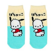 Enesco Sanrio Color Block Adult Socks (CN, KU, PC, KR) Pochacco Kawaii Gifts 4550624688772