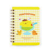 Enesco Sanrio Friends B7 Spiral Notebooks Pompompurin Kawaii Gifts 4550337091593