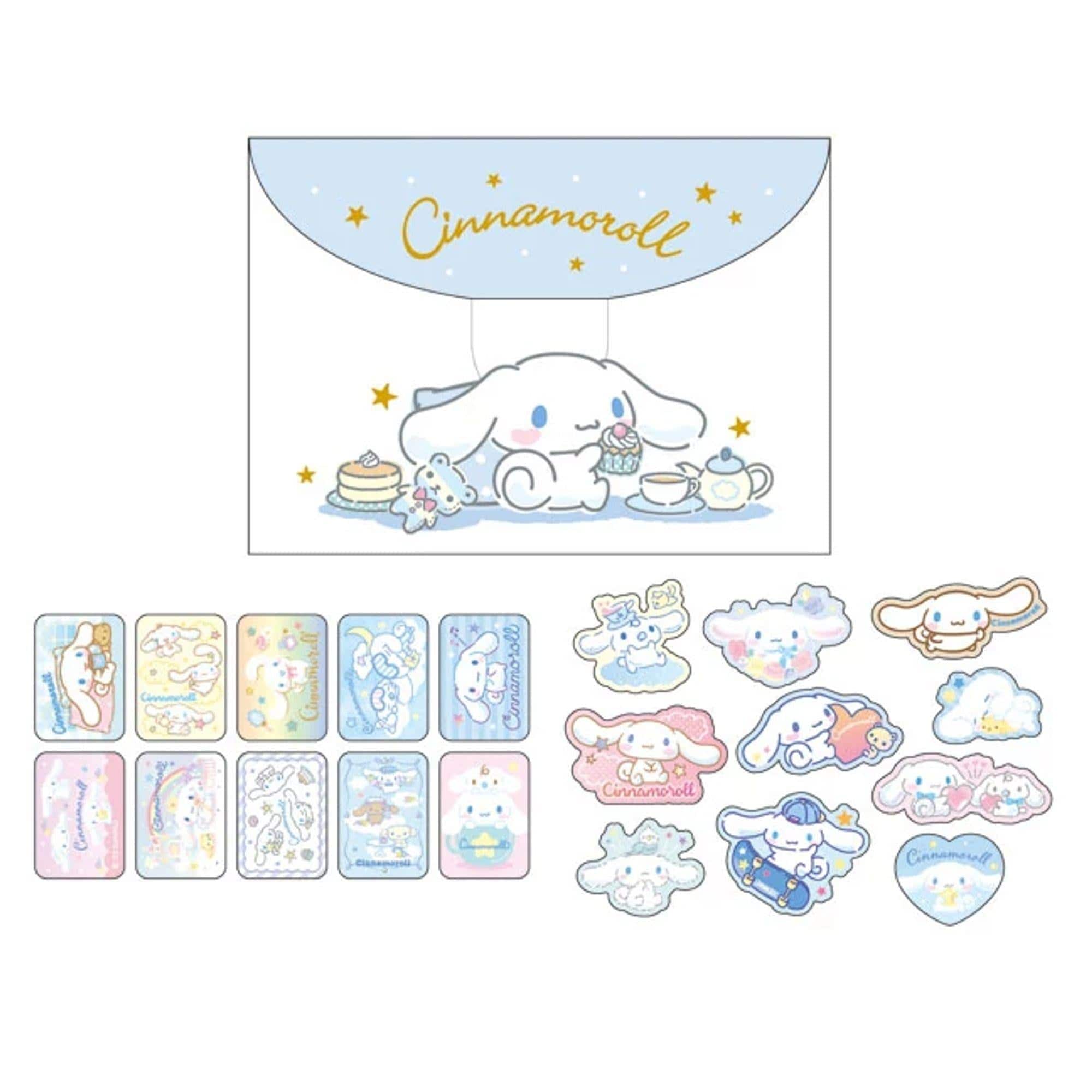 Enesco Sanrio Friends Flake Stickers Kawaii Gifts