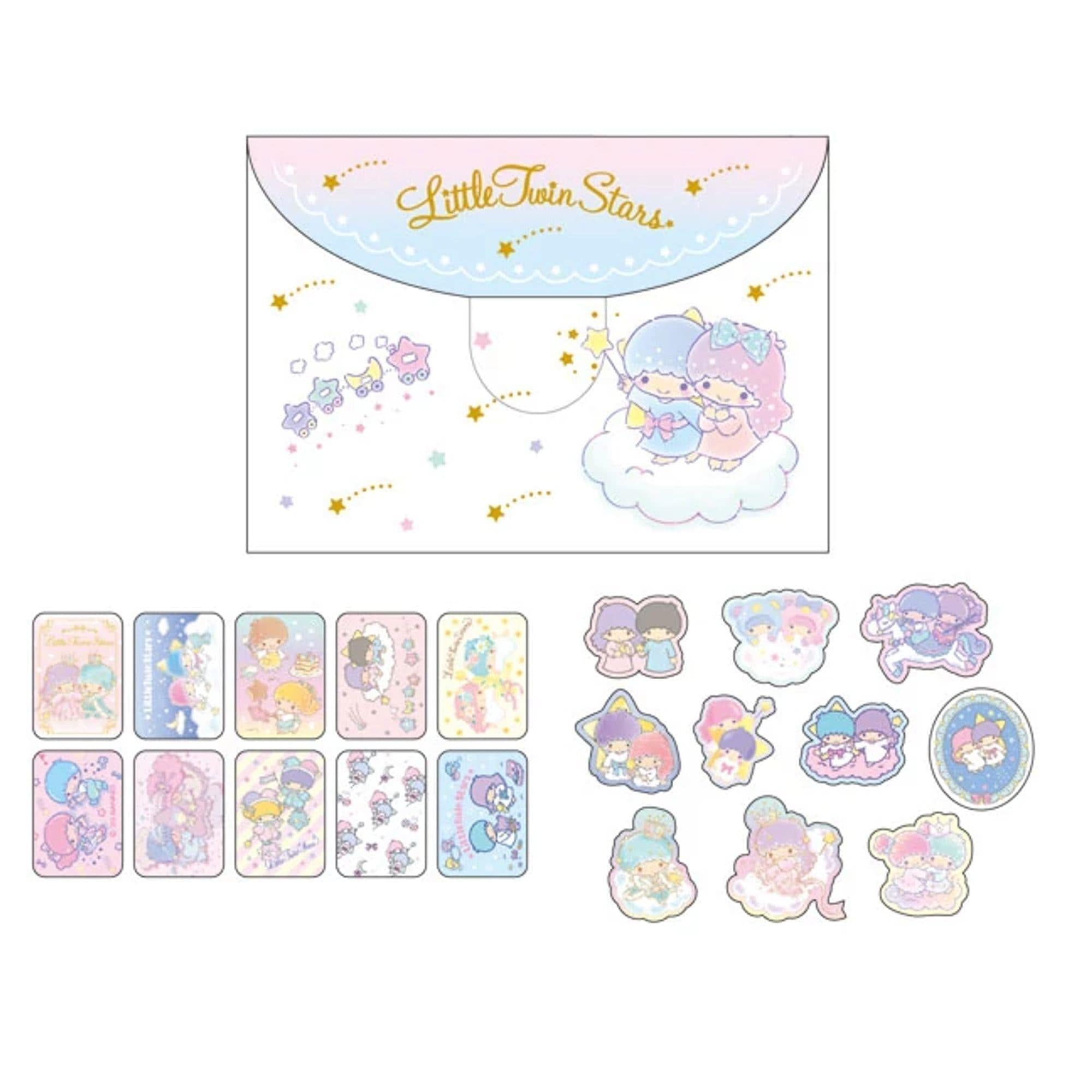 Enesco Sanrio Friends Flake Stickers Kawaii Gifts